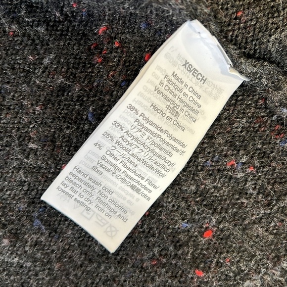 Madewell donegal Kent cardigan coziest knit dark gray - Picture 7 of 12